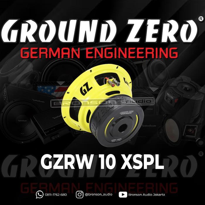 Ready Subwoofer Ground Zero GZRW 10 XSPL