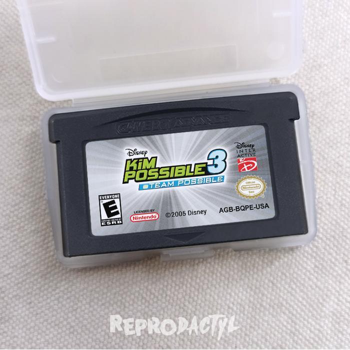 Kaset Gameboy Kim Possible 3 Team Possible Nintendo Game boy Advance GBA SP Micro DS
