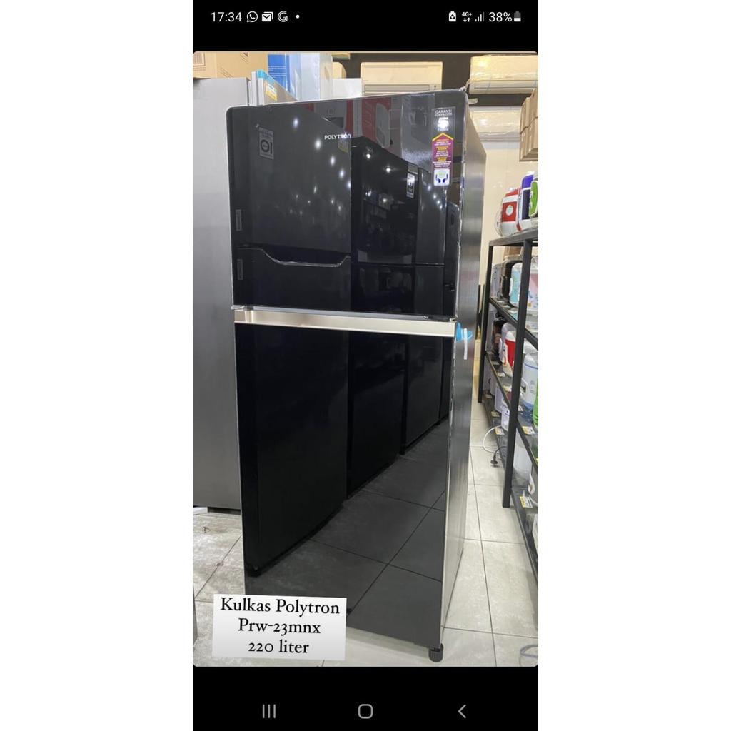 KULKAS 2 PINTU POLYTRON PRW-23MNX