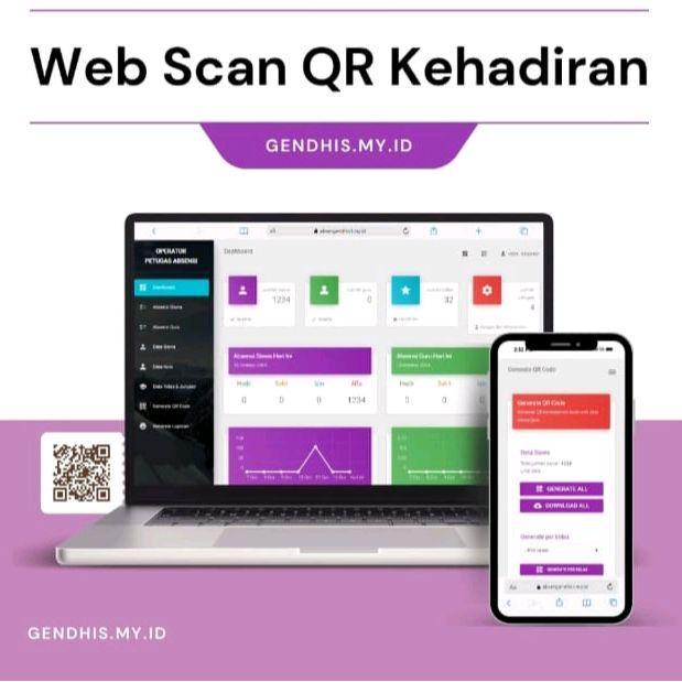 [APP] absensi QR code full version