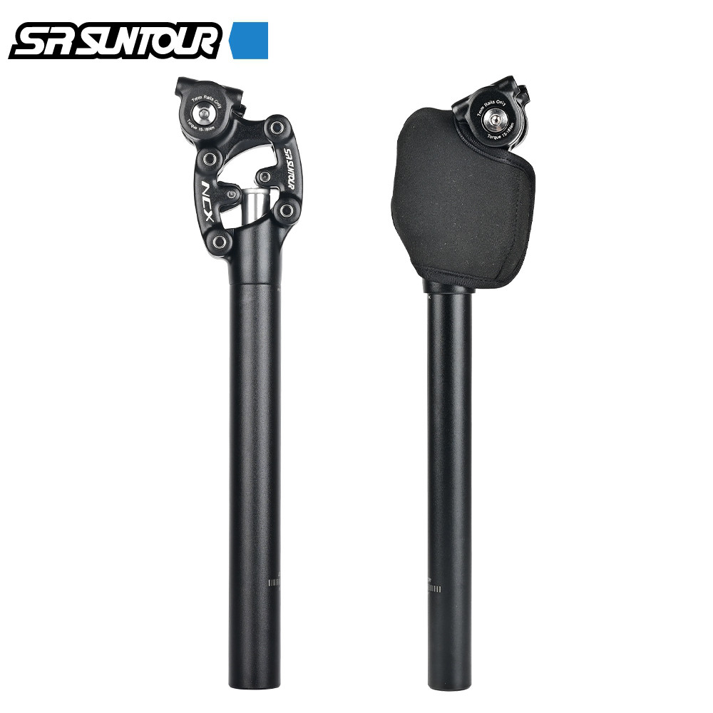 SR SUNTOUR NCX Sepeda Shock Absorber Perjalanan Seatpost 350Mm * 27.2Mm/28.6/30.0/30.1/30.4/30.8/30.