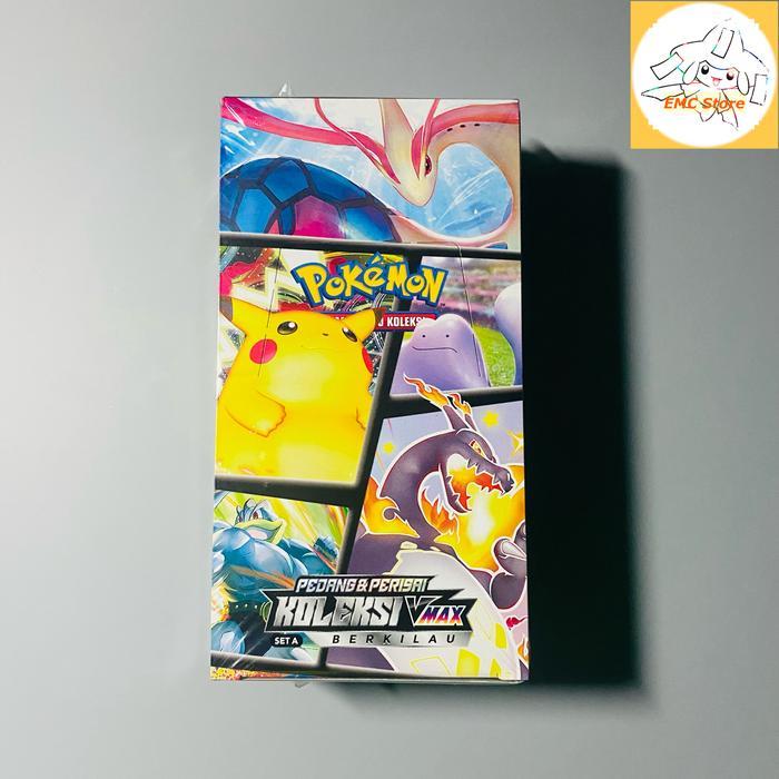Pokemon TCG Indonesia - VMAX Berkilau Set A Booster Box