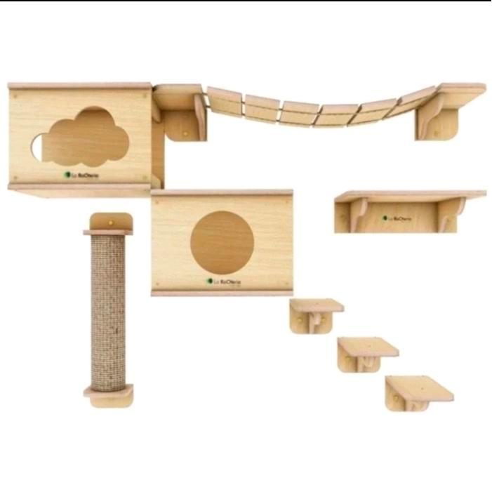 cat condo / cat plyground /kandang kucing /tempat bermain kucing