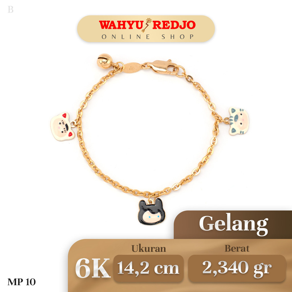 Gelang Emas Kadar 6K Wahyu Redjo GL-6K 30154482