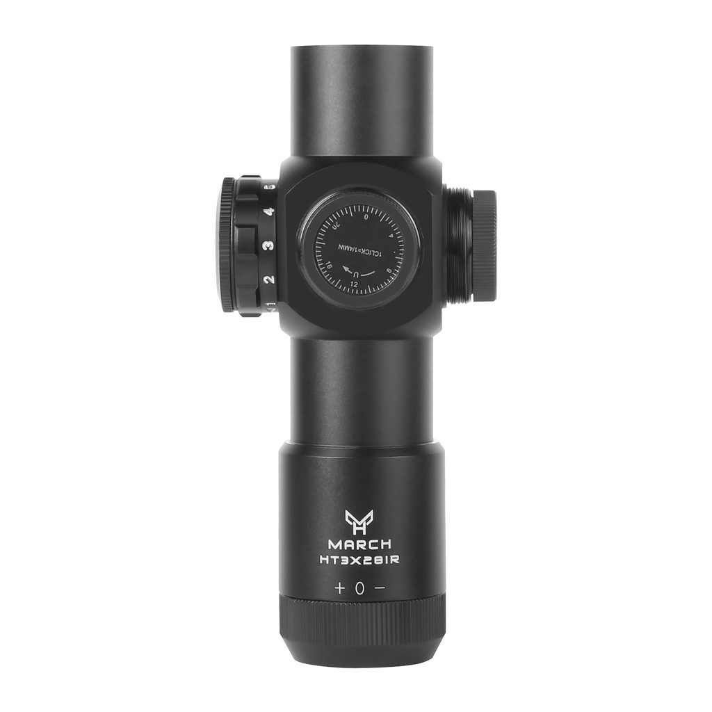 MARCH Optics Tactical Rifle Scope Red Dot Airsoft Riflescope Outdoor Sport Hunting HT 3X28IR