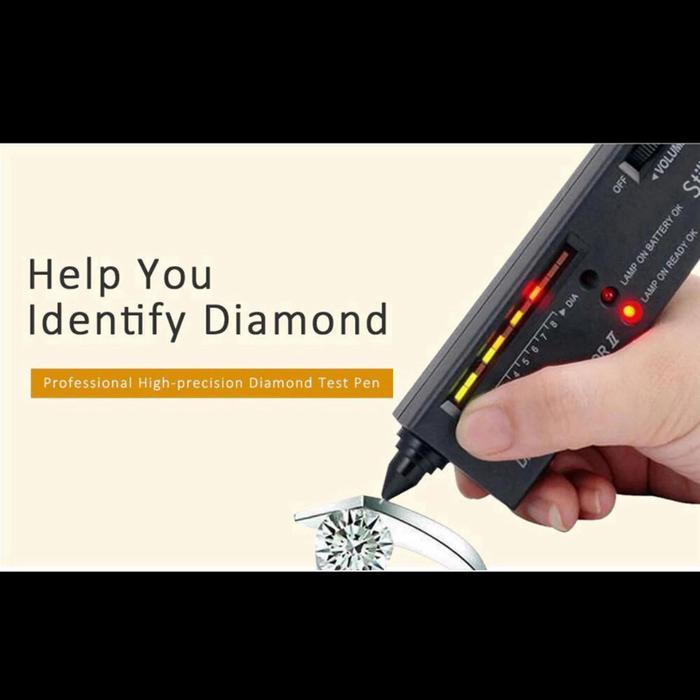 "New" Diamond Selector II Alat Tes Berlian Asli Diamond Tester Pengetes Keaslian Berlian Batu Mulia
