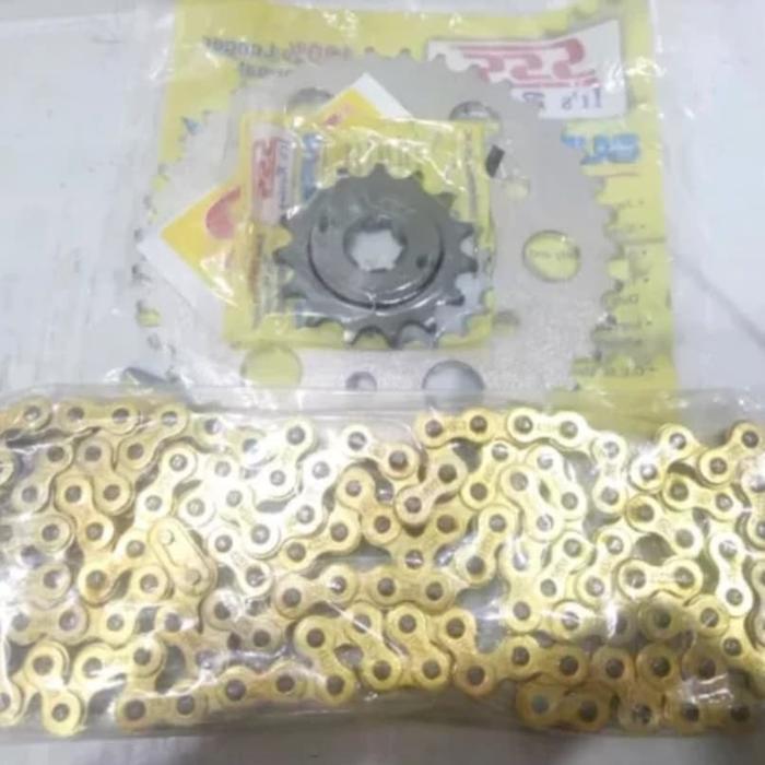 Gear Gir Sss Set Rantai Smash Shogun 125 Shogun 110