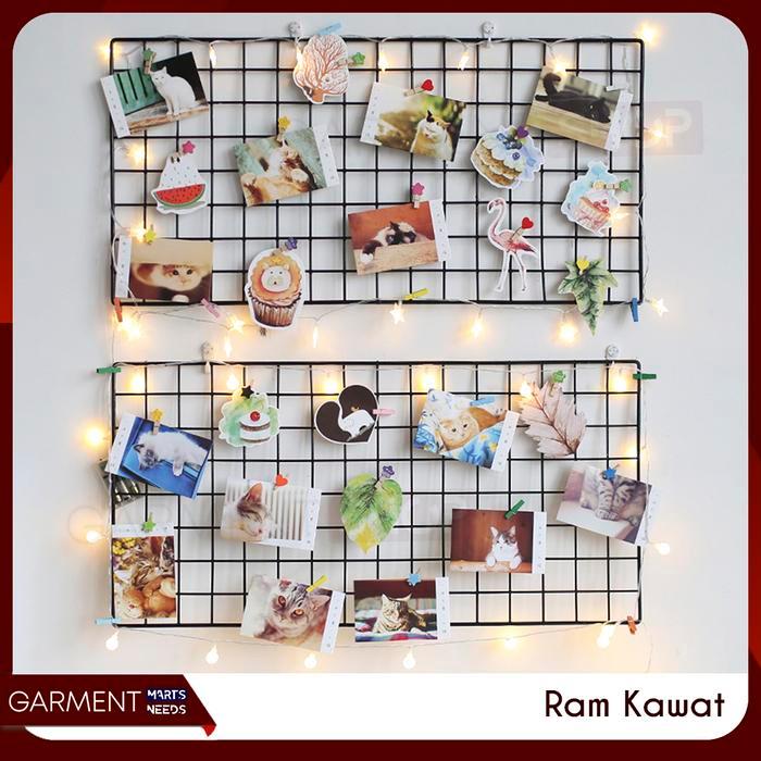 Ram Kawat 115 x 75 TEBAL Pajangan Rak Display Aksesoris HP