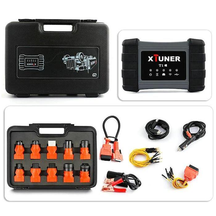 terlaris, best seller Scanner Truk HD Heavy Duty Xtuner T1 Original Support Update Online 100% ori