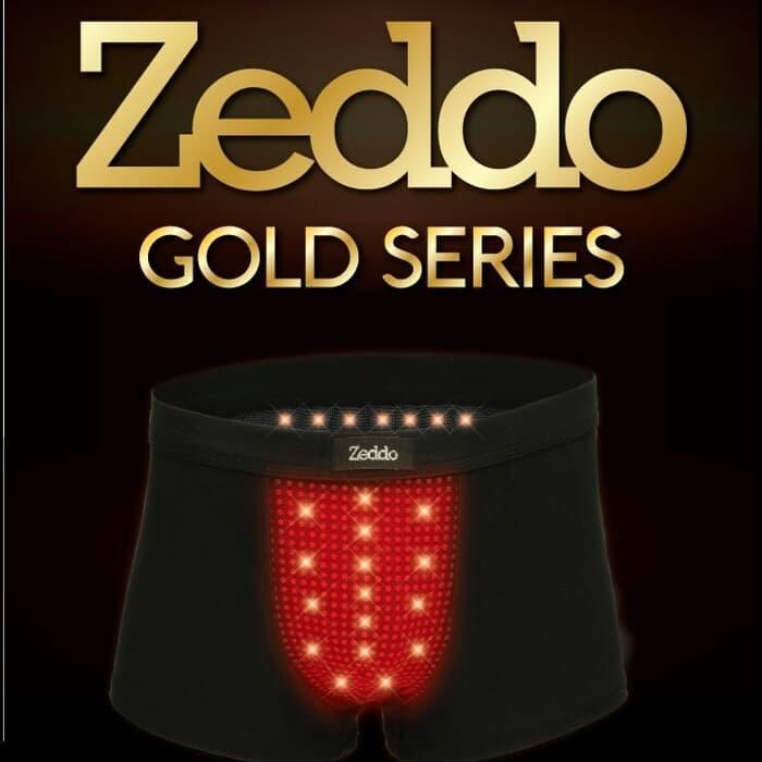 Ready ZEDDO GOLD - CELANA DALAM KESEHATAN - TERAPI ALAT REPRODUKSI PRIA 5PCS