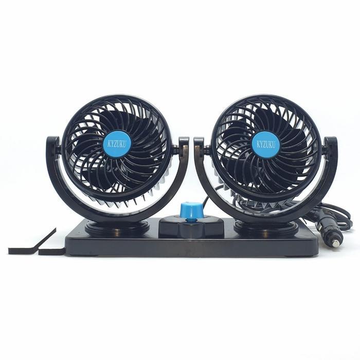 HARGA DISKON Kyzuku KZ-T303 12V Fan Mobil / Kipas Mobil / Kipas Angin