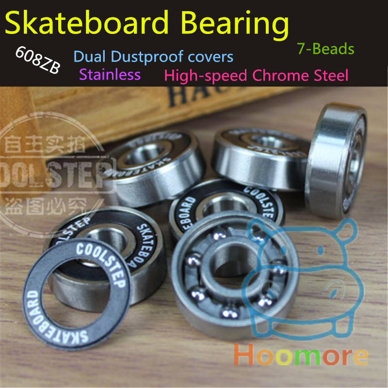 branded skateboard bearing ABEC11 for skate drift board 8mm*22mm*7mm 608ZB bearings