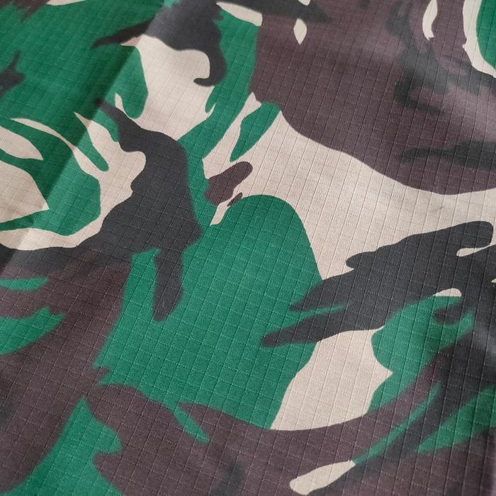 BAHAN KAIN LORENG TNI AD MALVINAS ANGKATAN DARAT GULUNGAN PREMIUM YARD