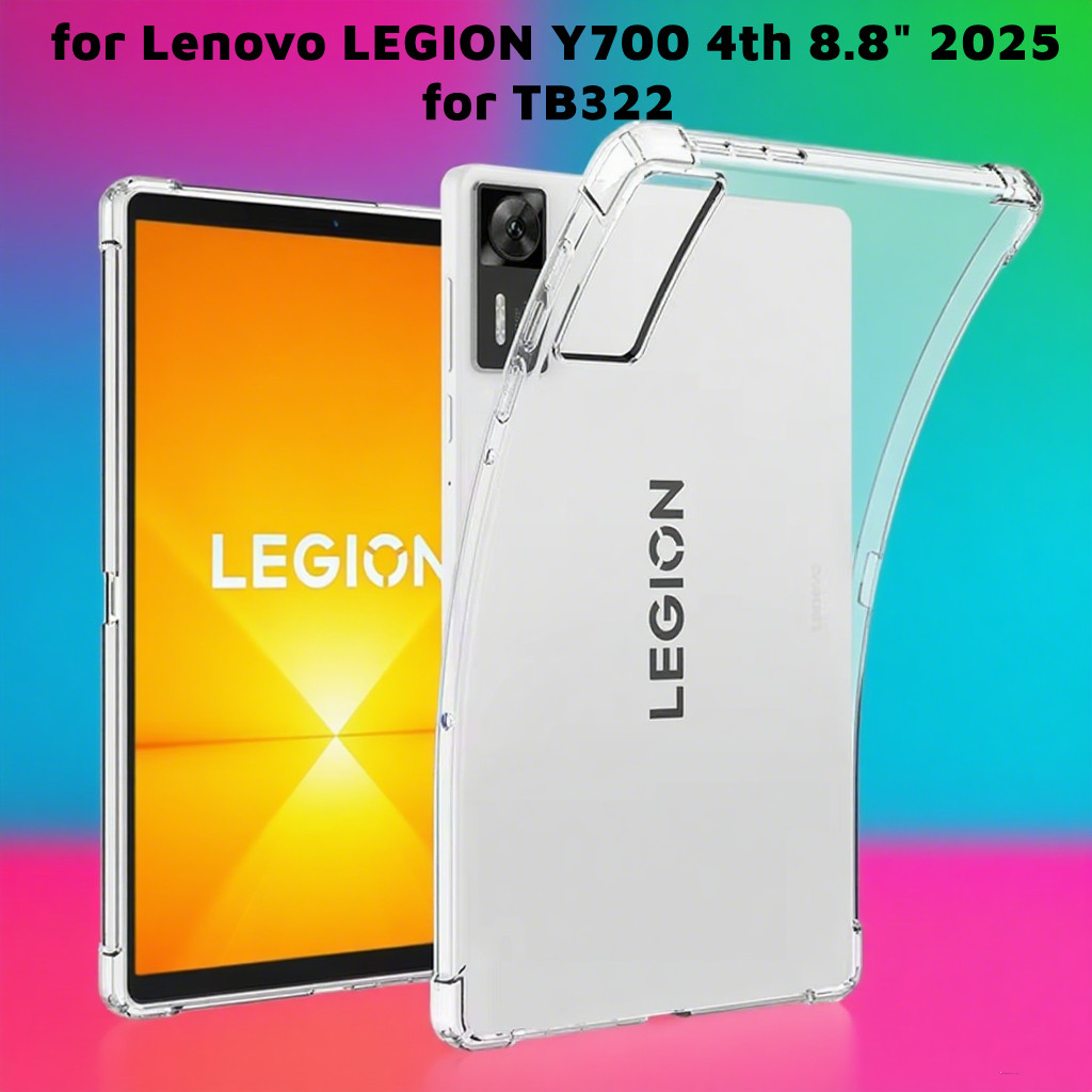 Transparent Case For Lenovo Legion Y700 4Th 2025 Case Silicone Soft Tpu Airbag Cover For Legion Y700