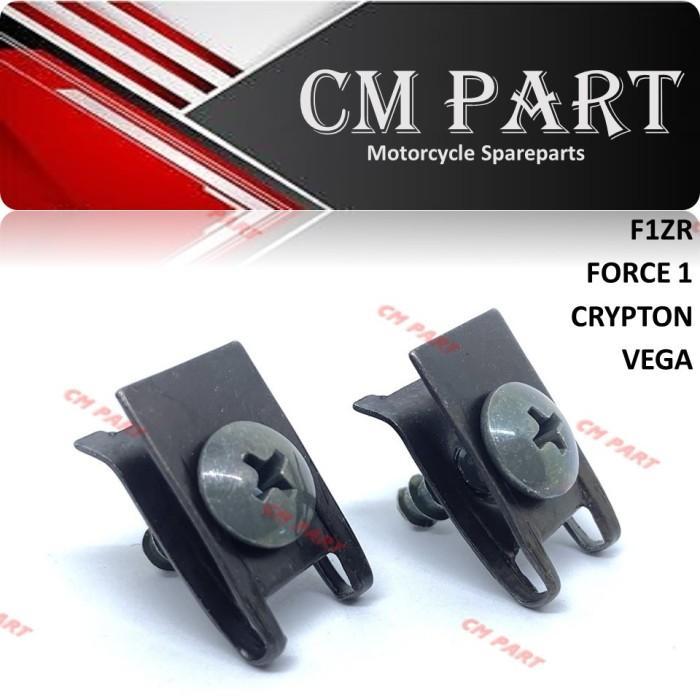 Baut/Baud Klip/Clip Batok/Body Yamaha F1ZR/Force 1/Vega/Crypton 100PCS