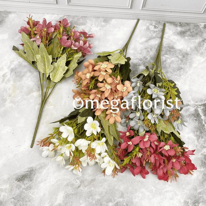 Bunga Zoka Artificial / Bunga Artificial / Bunga Plastik / Bunga Dekorasi / Dekorasi Pernikahan /