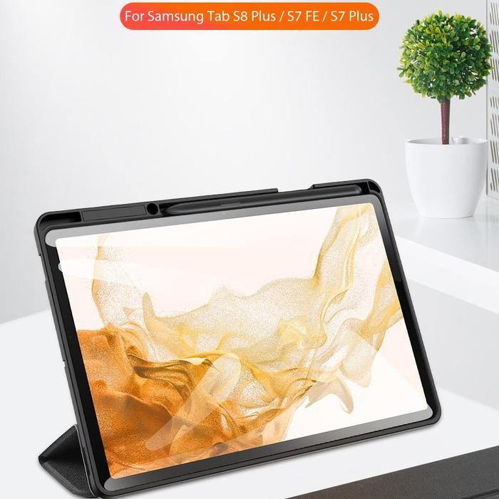 Dux Ducis Samsung Tab S7 Plus Case Tab S7 Domo Series Case Samsung Tab S7 Fe Plus