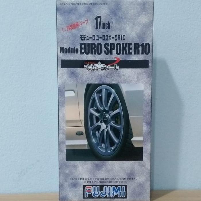 Fujimi 1/24 Velg Modulo Euro Spoke R10 17inch