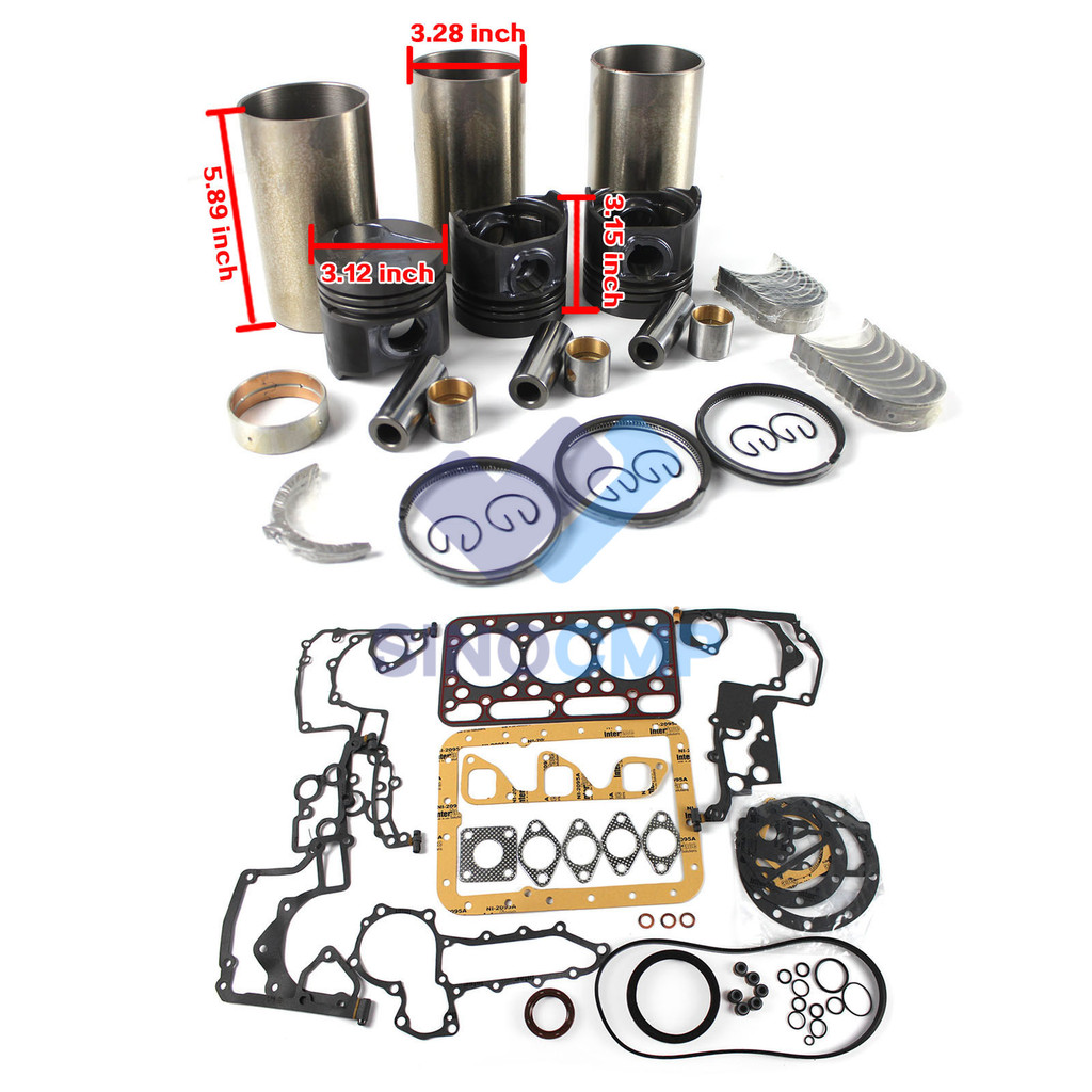 DISKON D1403 Engine Rebuild Kit For L2500 L2600 L2800F L2800DT Tractor Kubota G5XWS   EXCLUSIVE