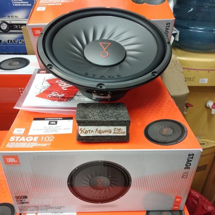 SUBWOOFER 10 INCH JBL STAGE 102 BY HARMAN