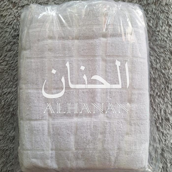 Alhanan Satu Set Kain Ihram Umroh Haji Pria Dewasa Populer