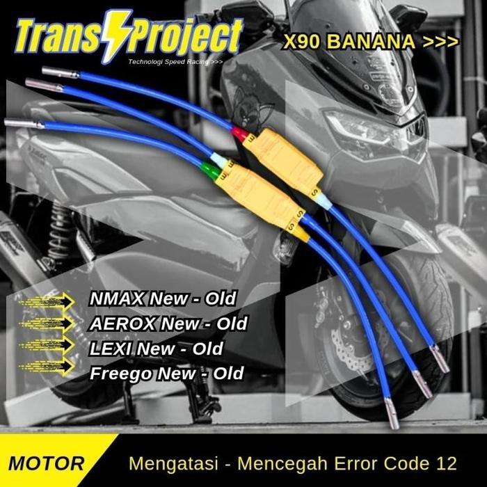 (Error Kode 12) Socket, Soket Spull Aerox 155 / All New NMAX / Lexi 125 , Socket konektor XT90 Spul