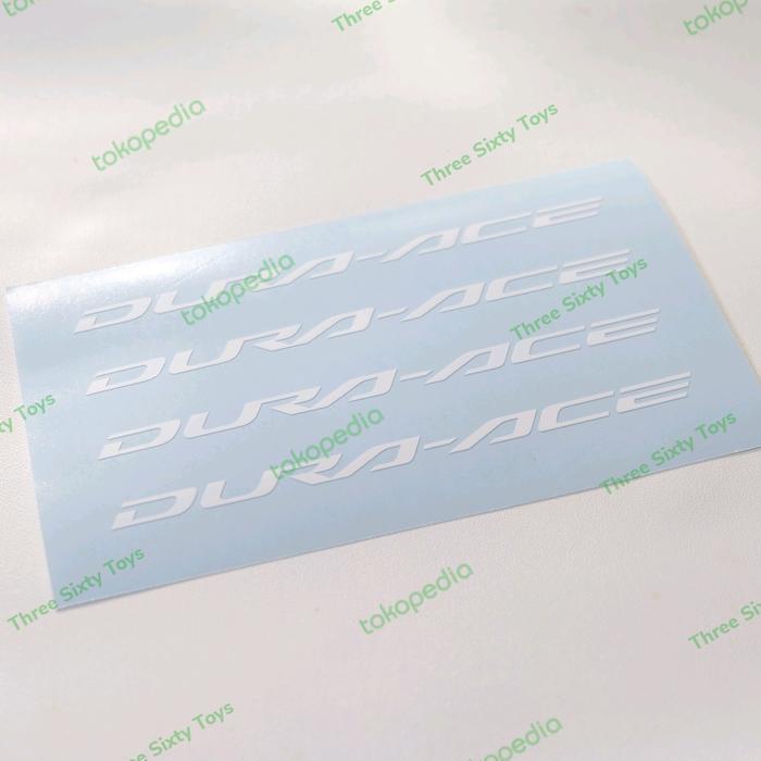 Cutting Sticker Sepeda Crank Arm Duraace Dura Ace Vinyl Oracal