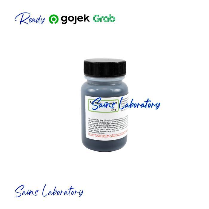 SERBUK ALUMINIUM ALUMINIUM POWDER ALUMUNIUM POWDER BUBUK AL 100 GR ACTIVATED 320 MESH BEST QUALITY