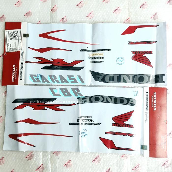 Sticker Body Cbr 250Rr - Stripe Set Cbr 250Rr Black Matt