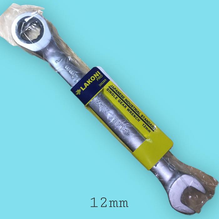Lakoni Kunci Ring Pas Panjang Ratchet 12 mm