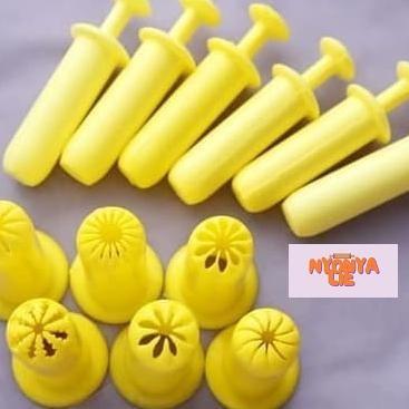 ADK20 Cetakan Semprit Dorong Plastik Kue Kering Cookies Spuit Pompa