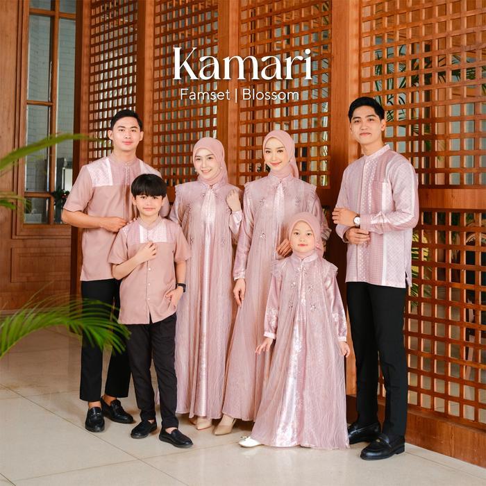 Kamari Gamis Payet Couple Premium Exclusive Special Series (Gamis Saja) Pasti Ori