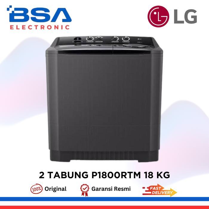 Mesin Cuci 2 Tabung 18Kg P1800Rtm / P1800 18 Kg