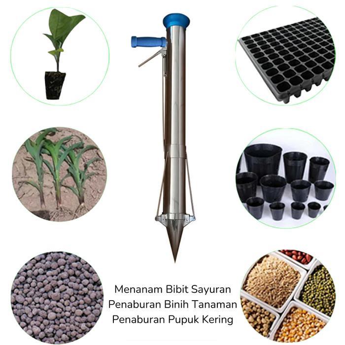 Seed Planter Benih Sayuran Alat Tanam Bibit Sayur Peralatan Tanaman