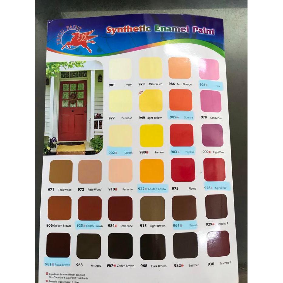 "New" Cat kuda terbang / cat minyak / cat besok / cat kayu PUTIH