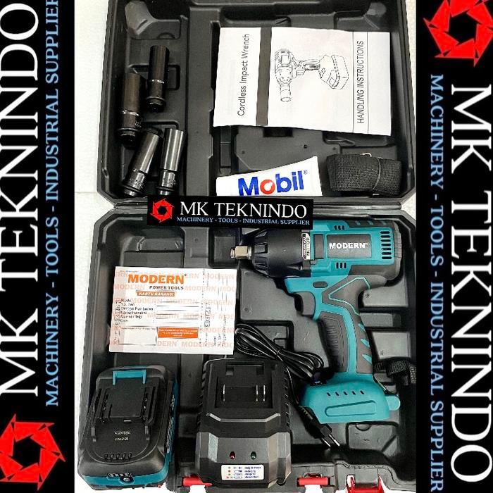 Modern M65 Bor Impact Pembuka Baut Baterai Cordless Impact Wrench