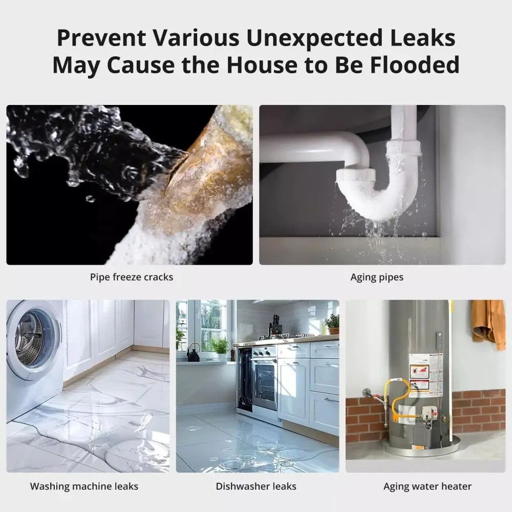 SONOFF SNZB-05P Sonoff Water Leak Sensor SNZB-05P Zigbee Water Detector Leaking&Dripping Detection