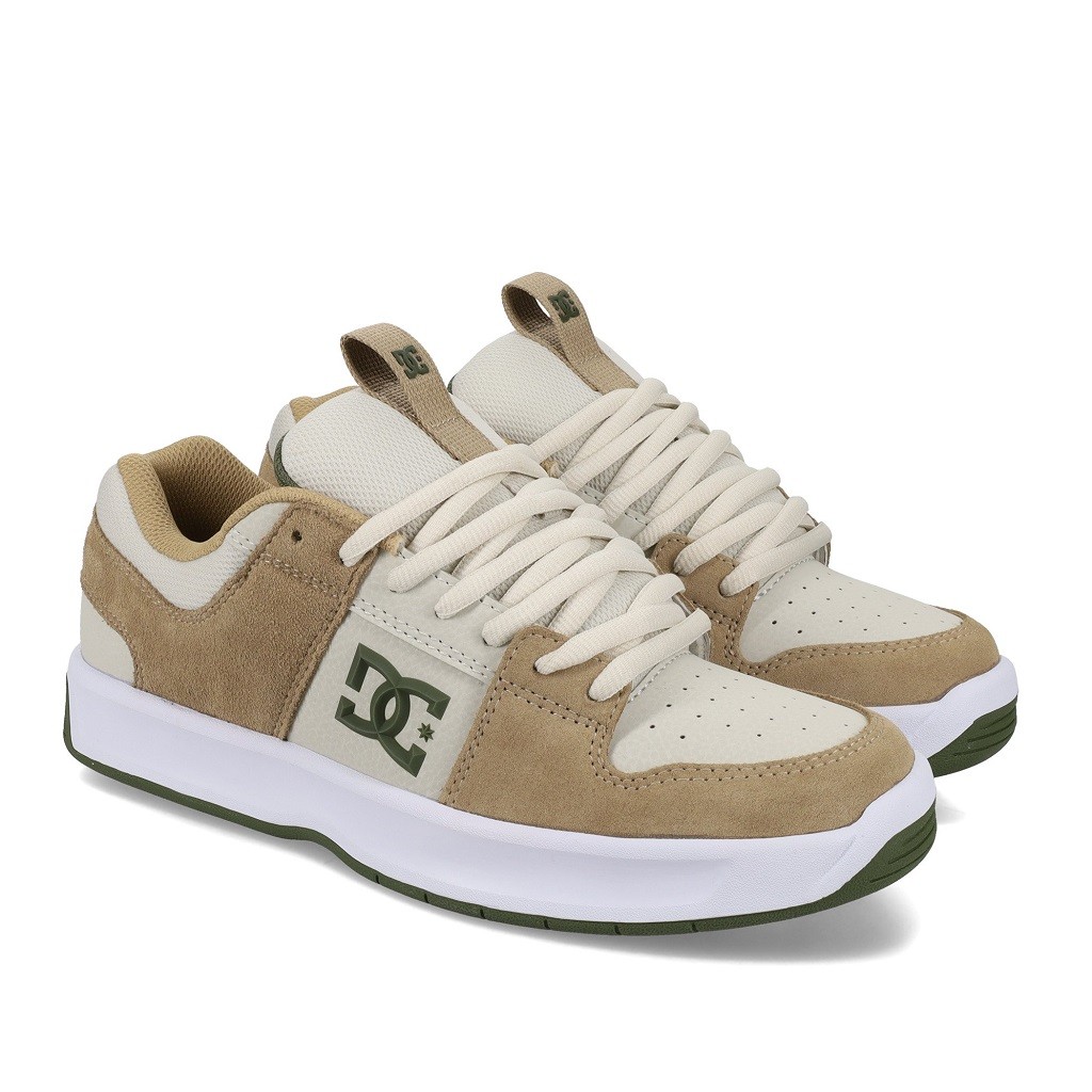 DC Shoes Cupsole Shoe Lynx Zero Taupe/Silver Birch/Olive ADYS100615