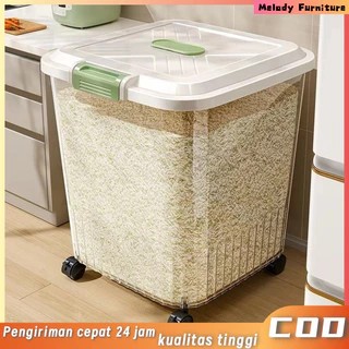 tempat menyimpan beras rice box toples beras tempat beras 10 kg estetik tempat beras 5 kg estetik ri