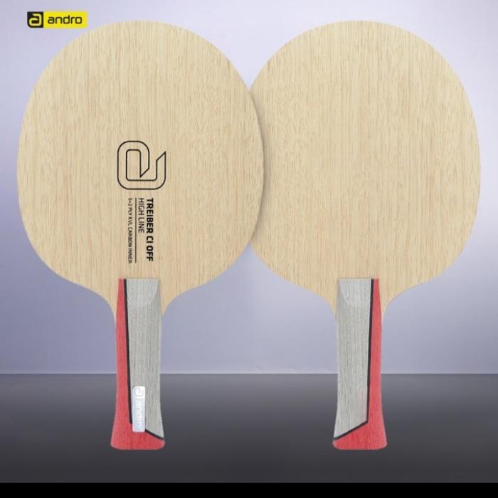 READY Kayu Bat Tenis Meja Pingpong Andro Treiber CI OFF FL