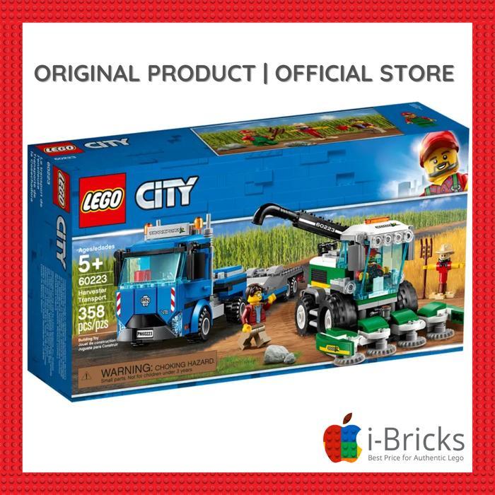 lego city 60223 harvester transport