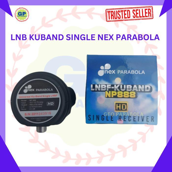 "New" LNB KUBAND SINGLE MERK NEX PARABOLA