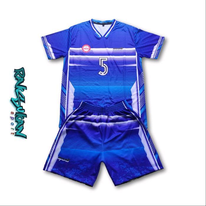 Baju Jersey Voli Volly Pria Full Printing Jersey Setelan Olahraga Baju Celana Jersey Voli Sport