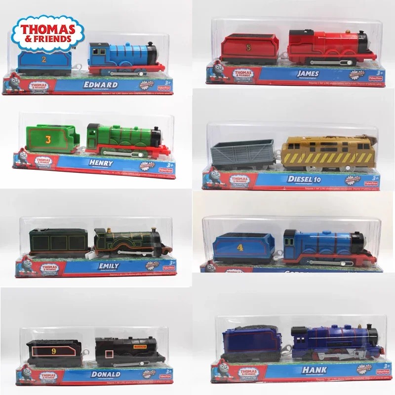 Original Thomas & Trackmaster Train Children Toys For Boys Kid Diecast 1/64 Car Victor Ben Bill
