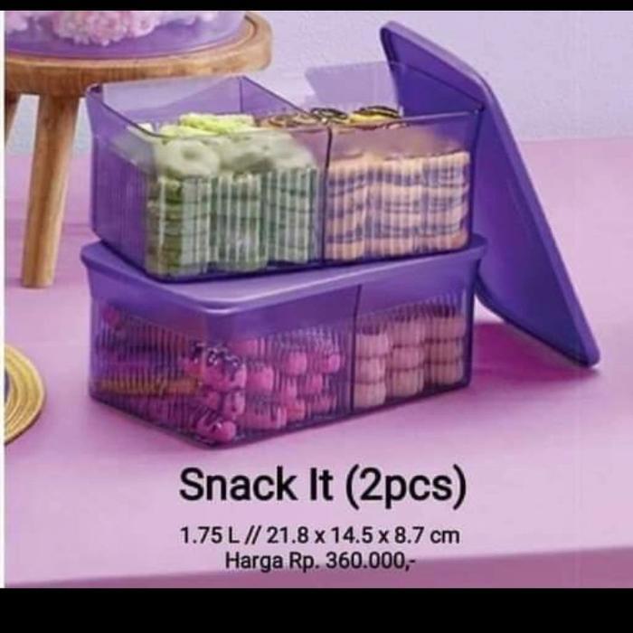 TOPLES#&(&$TUPPERWARE1,75LITER)BERSEKAT 1PCS