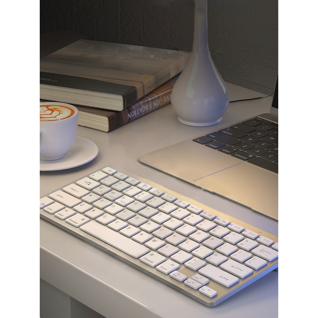 Wireless Keyboard, 10 Inch Slim, Tablet/Laptop Wireless Keyboard, Ipad Keyboard