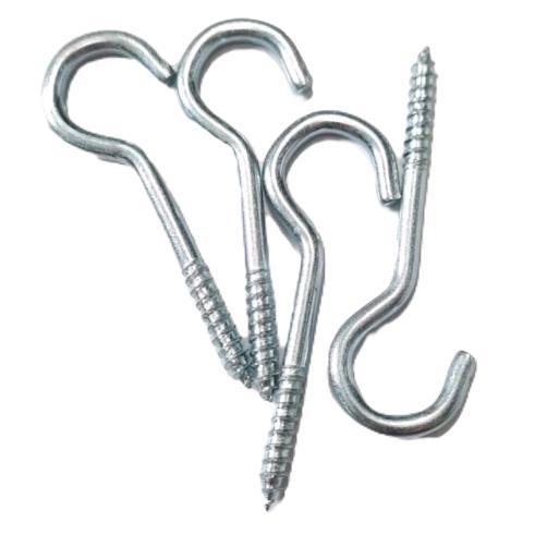 (5pcs) Sekrup Gantung Gantungan Buka No 8 uk 6cm / Baut Sekrup Gantung no 8