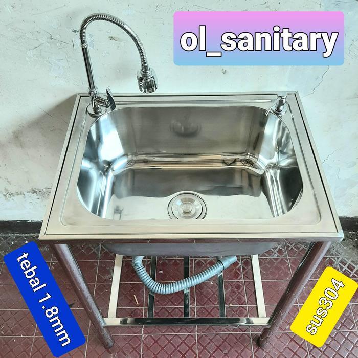 bak cuci piring portable kitchen sink portable wastafel kitchen sink Set