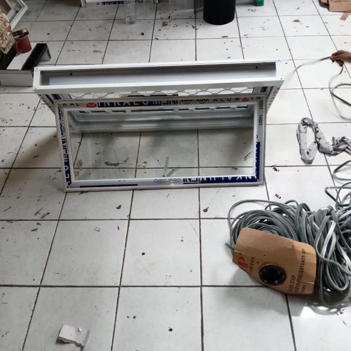 JENDELA CASMENT T40 X L 80 VENTILASI KAMAR MANDI TOILET WC ANTI KARAT