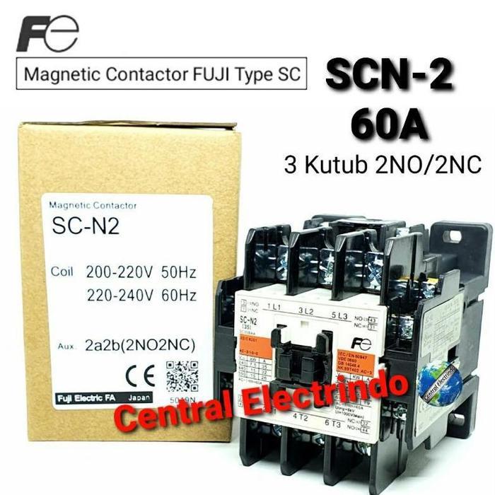 Magnetic Contactor Sc-N2 Ac 220V.